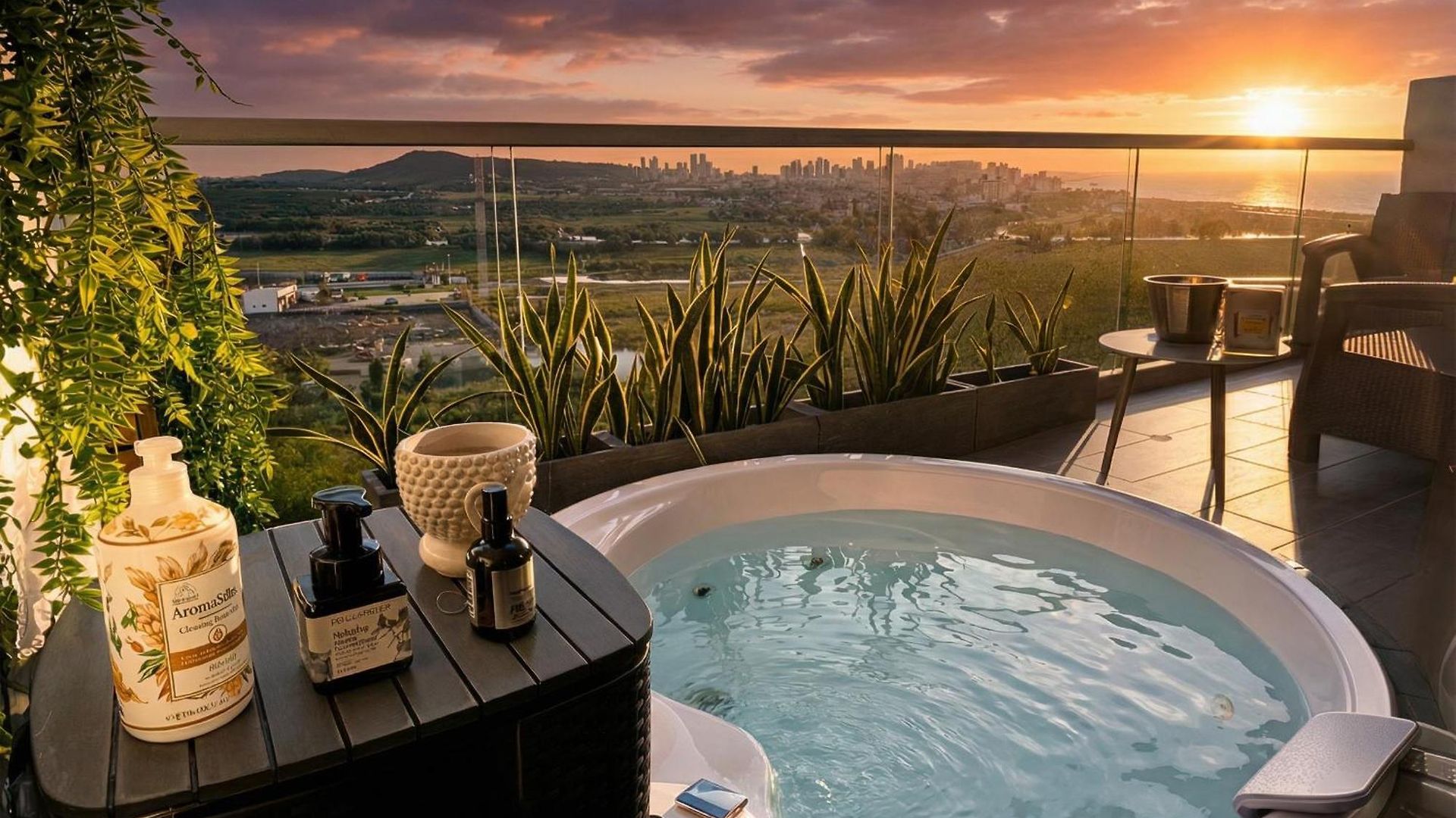 Dominique Luxury - 1 Bedroom - Private Jacuzzi - 13th Floor Apartment